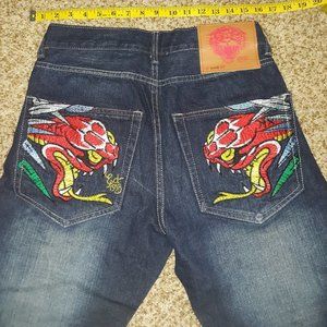 Ed Hardy 2008 Men's Denim Pants Jeans 30x32